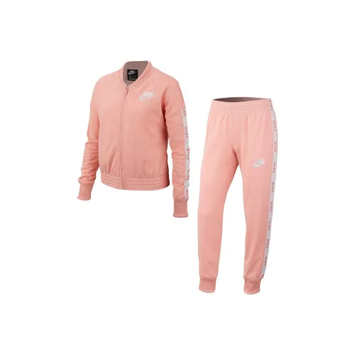 Nike Повседневная Спортивная Одежда Розовая Детская