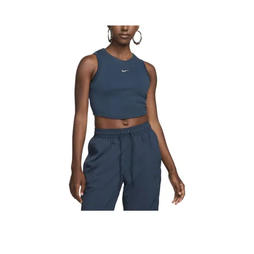 nike Sportswear CHILL Sport Жилеты Женские Морской синий