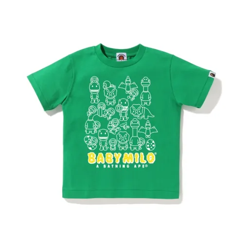 A BATHING APE Kids Т-рубашки