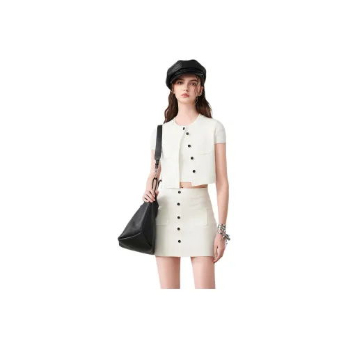 JORYAweekend Комплект с юбкой Женская Белая