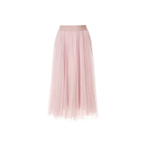 BESIONIA SS24 Повседневная длинная юбка женская розовая