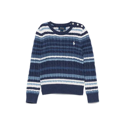 Polo Ralph Lauren Свитер FW24 Синий Белый Детский