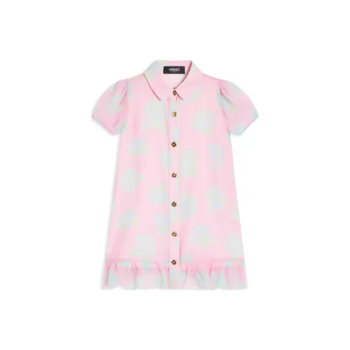 VERSACE SS24 Платье Детское Многоцветное