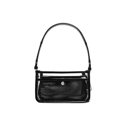 CHARLES KEITH ПУ (полиуретан) Ит-Сумка Сумка через плечо Маленькая Женская Прозрачная Прозрачная Розовая Бабл-Гам Розовая Бабл-Гам