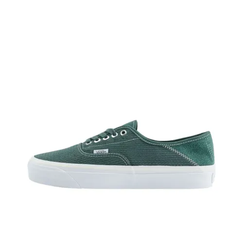 VANS Authentic 44 Low Топ Скейтборд Кроссовки Унисекс Зеленый