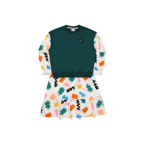 FILA KIDS Детское платье темно-зеленый