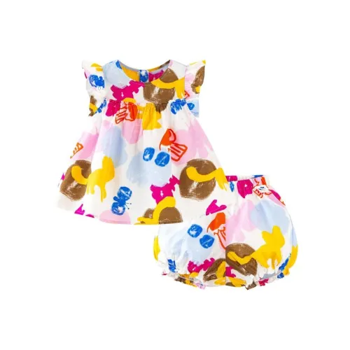 Mini Bala Повседневная спортивная одежда Белый и красный Тон Дети Возраст 3-7 лет