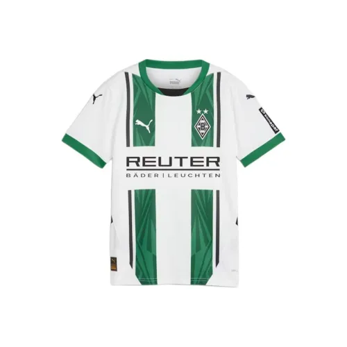 PUMA T-Shirt Зеленый Белый Подростки