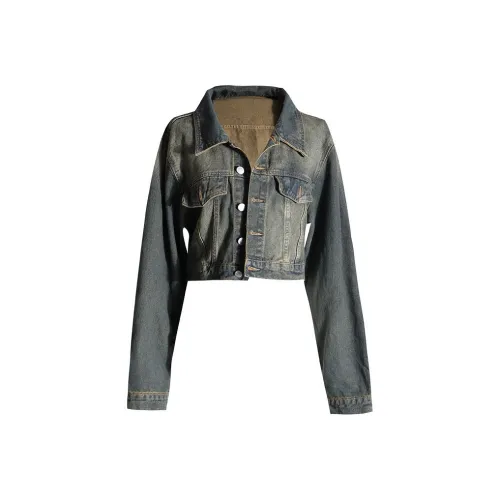 YINLEI Винтаж Женское Короткое Пальто