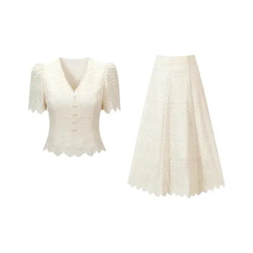 CHICHY CHICHY Size Sister Series Комплект с юбкой Женская Белая