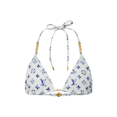 LOUIS VUITTON Gasoline Синий Женские Бикини