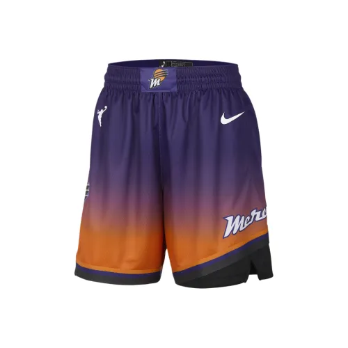 nike Dri FitWNBA Баскетбольные шорты Женские Новая орхидея Белый