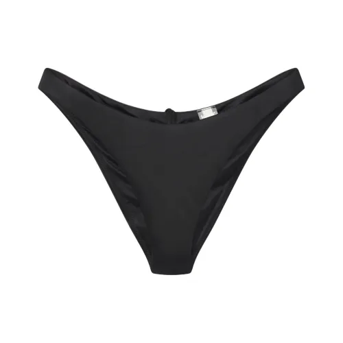 Khy FW24 Drop 010 Ruched Cheeky Бикини Низ Плавки Женские Черный