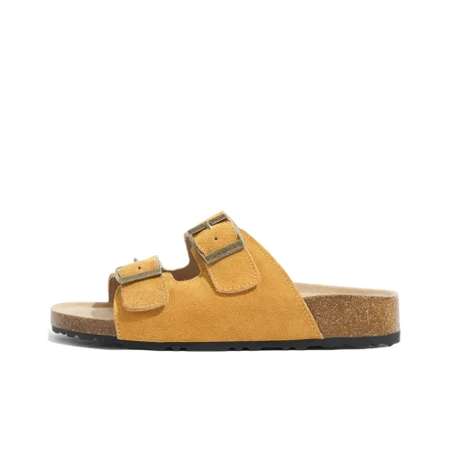 Lan Miao Slip-resistant Слипоны Женские Лимон