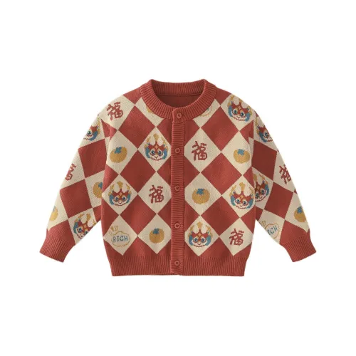 JELLYBABY Свитер Красный для детей 3-7 лет