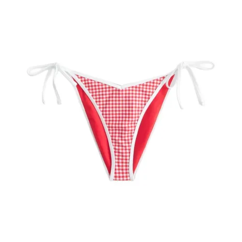 Hollister Плавательные шорты Женские Красная Клетка