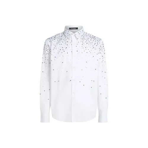 KARL LAGERFELD SS25 Рубашка Мужская Белая