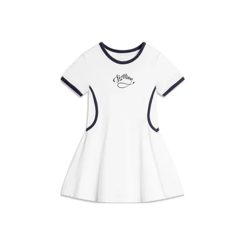 LINING YOUNG Детское платье Sports Life Collection Айвори Baby