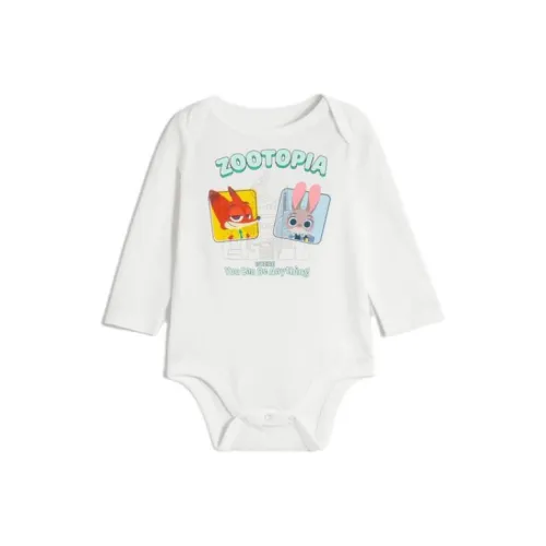 GAP Белый Детский Комбинезон / Ползунки