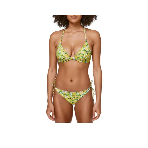 lululemon Глубокое море Бикини Женские Лимон с принтом