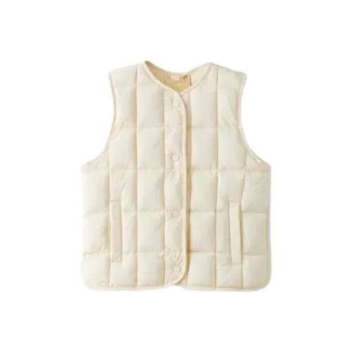 ZARA Белые Детские Жилеты