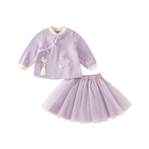 DAVE&BELLA Вереск Фиолетовый Kids Комплекты с юбкой