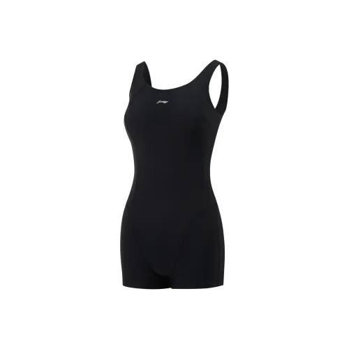 LINING Swimming Series Ван-Пис Купальник Женский Черный