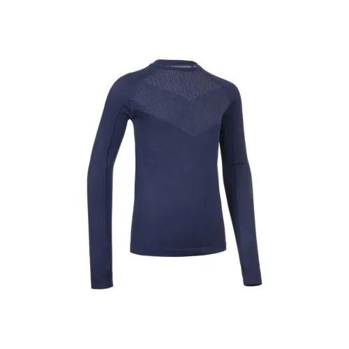 DECATHLON T-рубашка Темно-синий Светло-фиолетовый Подростки