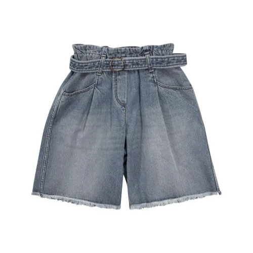 Brunello Cucinelli Джинсовые шорты для детей