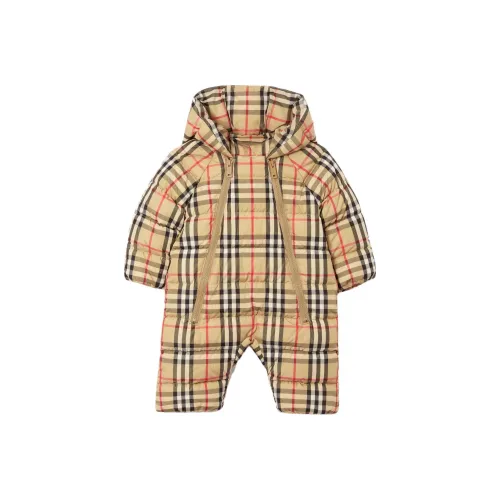 Burberry Комбинезон и ползунки Желтый для младенцев и малышей