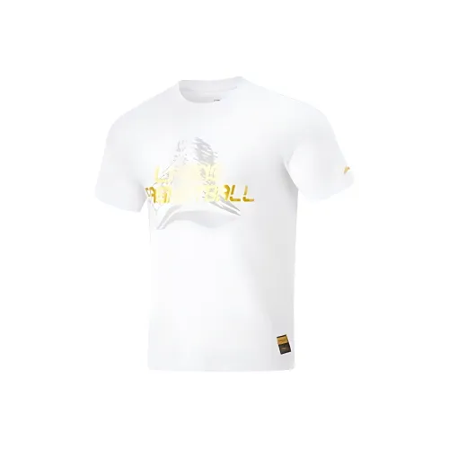 LINING Basketball Collection Т-Рубашка Мужская Белая