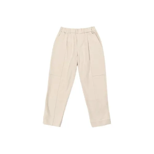 BRUNELLO CUCINELLI Тренировочные брюки Детские Экрю