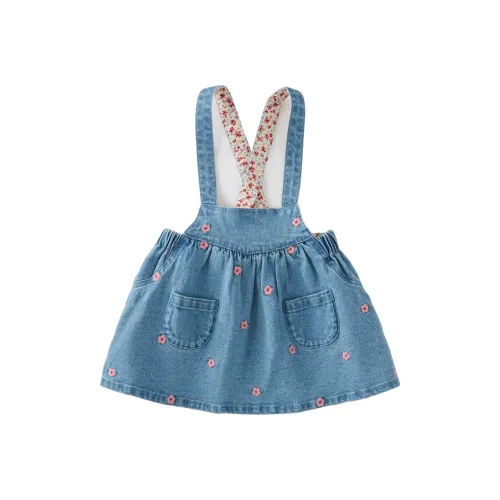 DAVE BELLA FW23 Детское платье джинсовый синий