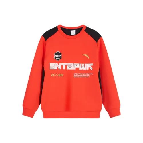 Antakids Толстовка New National Флаг Красный Подростки