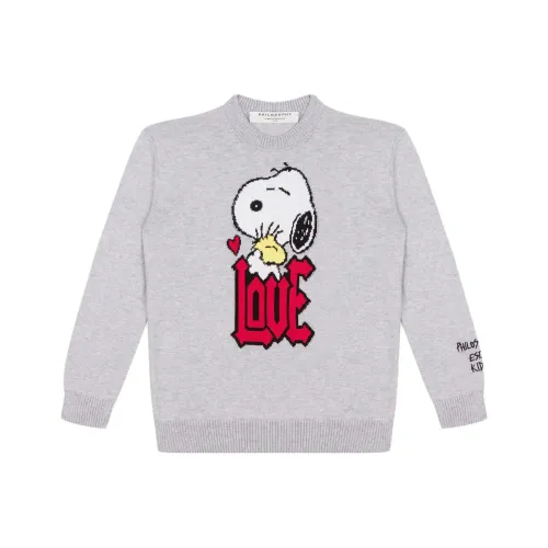 PHILOSOPHY DI LORENZO SERAFINI Серый Kids Свитеры
