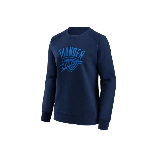 NBA Oklahoma City Thunder MONO Логотип GRAPHIC CREW Баскетбольная Джерси Женская Синяя