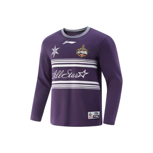 Подкладка Basketball Collection T-Shirt Мужская баклажаново-фиолетовая