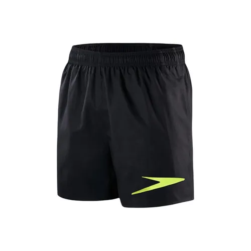 Speedo Пляжные шорты Мужские Черный Зеленый