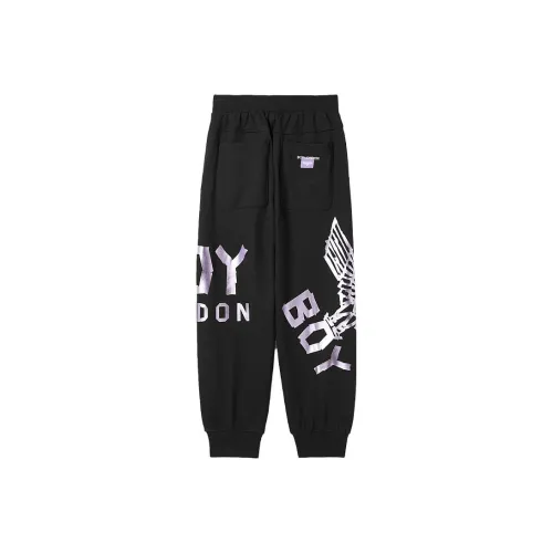 BOY JUNIOR Детские Вязаные Тренировочные Штаны Черные