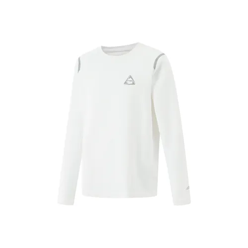 LINING YOUNG T-Рубашка Comprehensive Physical Fitness Стандартный Белый Подростки