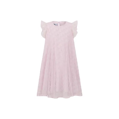 DIOR FW24 Платье Детское Светло-фиолетовое