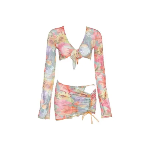 CHARM PICK Многоцветный Женские Двухкомпонентные Купальники
