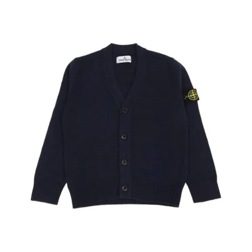 STONE ISLAND Морской синий Kids Свитеры