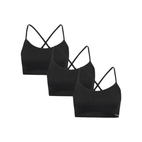 Hummel 3 шт Черное Женское Спортивное Белье