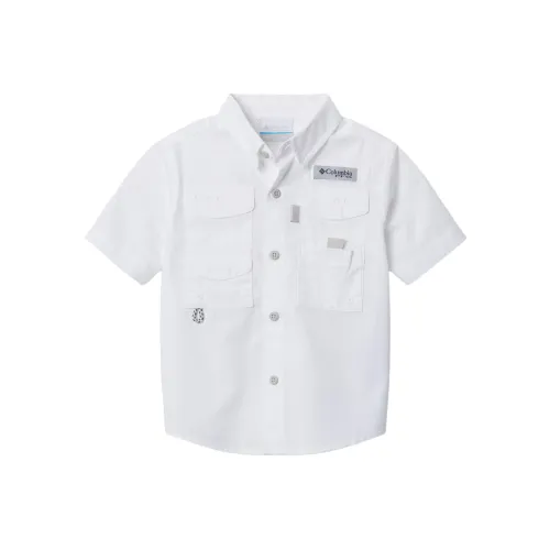 Columbia PFG Bonehead™ Рубашка Малыш Белый