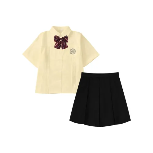 Ice Cream And Whale УНИФОРМ Женский Желтый