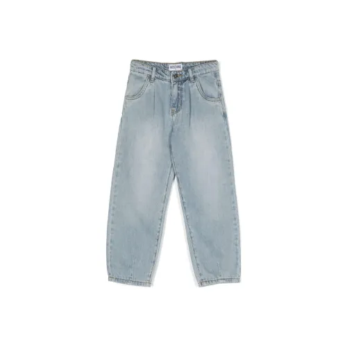 MOSCHINO Синие Джинсы для Детей