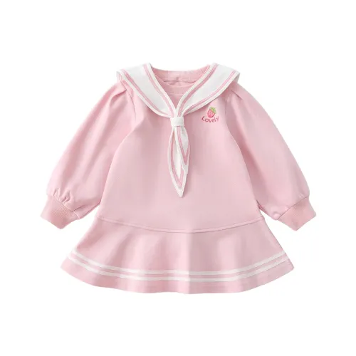 DISITU Розовые Платья для Девочек