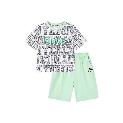 Disney Повседневная Спортивная Одежда Зеленая Детская