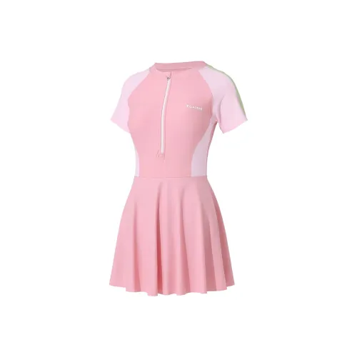 QIAODAN Ван-Пис Купальник Женский Розовый